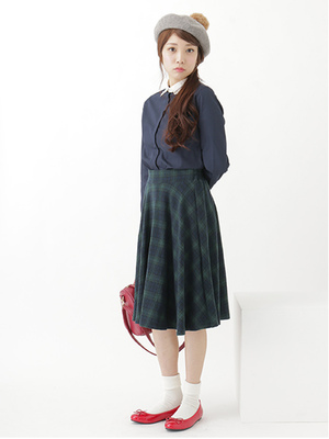 【スキスカ!】ブラックウォッチ ミディ