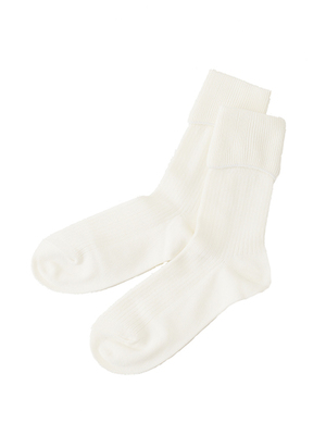 折り返しカラーソックス