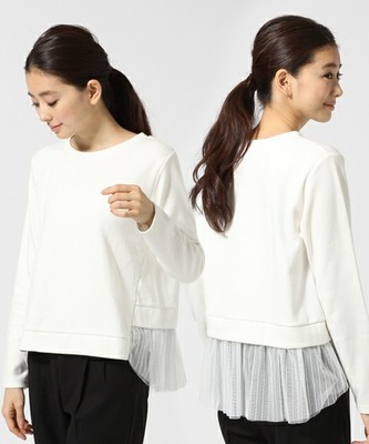 レースヅカイカサネプルオーバー