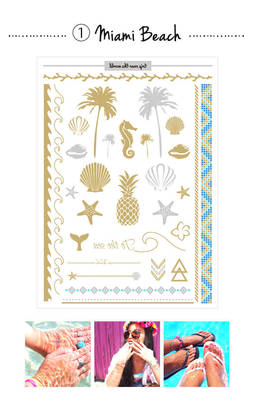 Girling Tattoo（タトゥーシール）ゴールドシリーズ