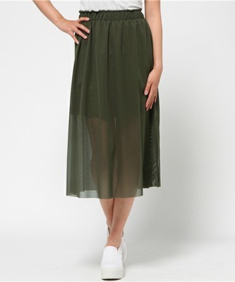 チュールスカート