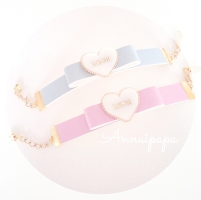 No. 382 パステルカラー合皮ブレスレット(2カラー)