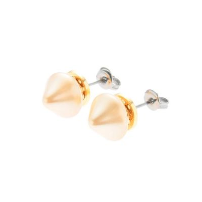 Soirie スタッズフェイクパールピアス