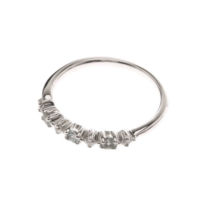 サマンサシルヴァ シンプルストーンリング