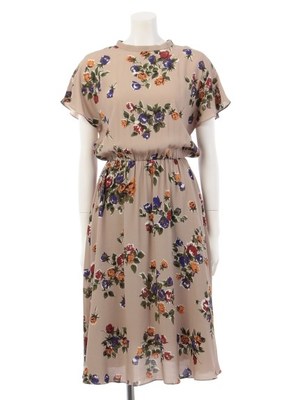 70'sフラワープリントOP