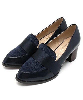 マニッシュヒールシューズ