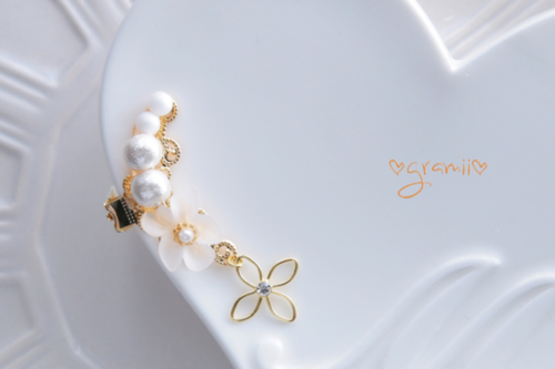 flower×flower earcuff