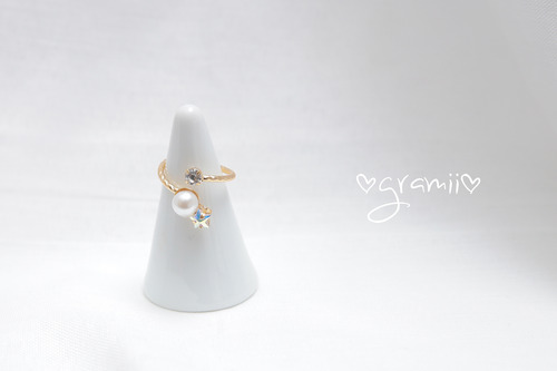 mini star ring