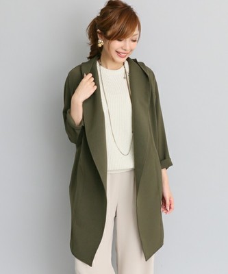 フードコーディガン