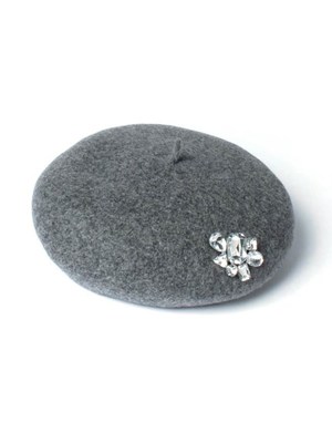 31 Sons de mode (トランテアン ソン ドゥ モード)  ブローチ付きベレー帽