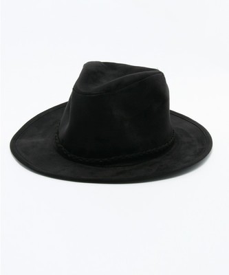 フェイクスウェード編込みベルトHAT