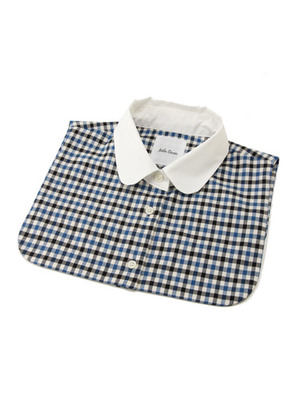 チェックつけ襟