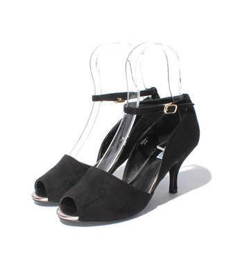 【EVOL】オープントゥパンプス