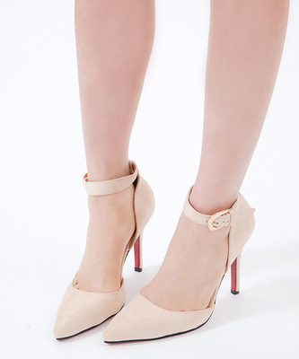 【fifth】スウェードアンクルストラップパンプス