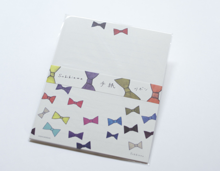 Subikiawa レターセット リボン