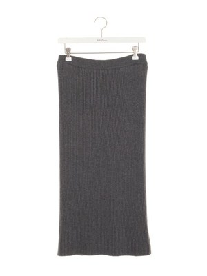 リブタイトロングスカート