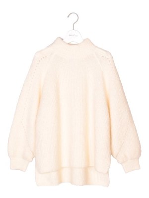 Aラインハイネックプルオーバー