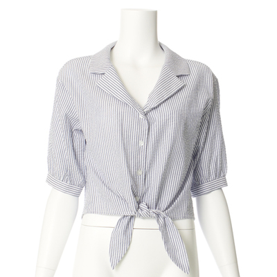 サッシュブラウス