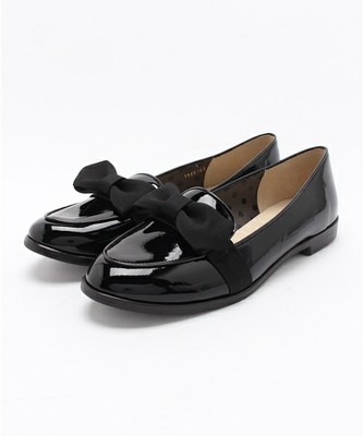 Le Talon エナメルリボンローファー