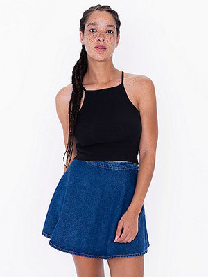 デニムサークル スカート
