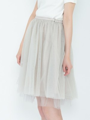 チュールボリュームスカート