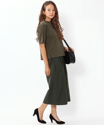 綿テンセルツイルセットアップパンツ