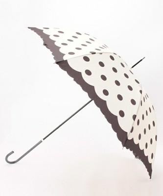 ドットスカラップ晴雨兼用長傘