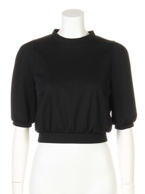 バックリボントップス