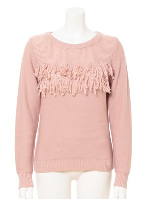 フリンジニット