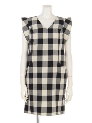 BIGチェックワンピース/MERCURYDUO 