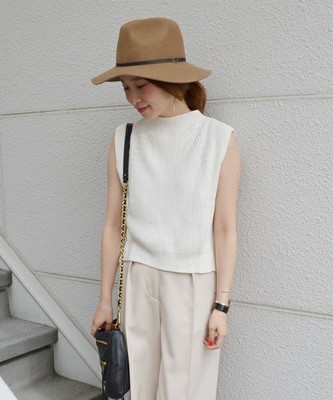 Khaju:コットンニットベスト□