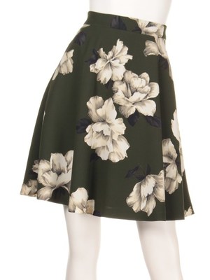 ボリュームフラワーミニスカート