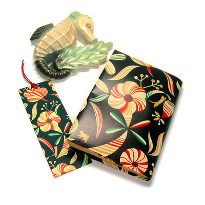 「レトロフラワー」ペーパーカバー