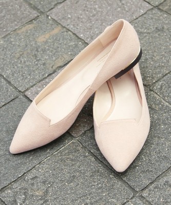 〈BAYFLOW〉スクエアフラットシューズ