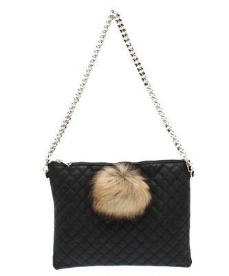 Lara & Heart / ボンボン クラッチバッグ