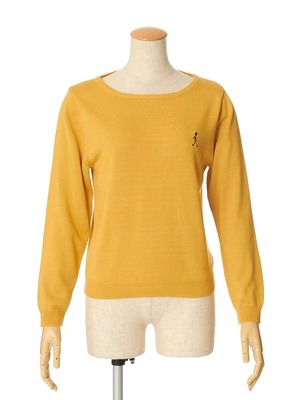 ロンドン兵隊刺繍ニットプルオーバー/F i.n.t