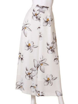 FRAY I.D (フレイアイディー)  ジョーゼットワイドパンツ