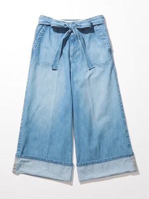 Balcony and Bed (バルコニーアンドベッド)  [Balcony and Bed]ジンバブエデニムワイドパンツ