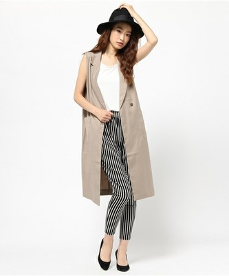 【Aunt Marie’s】テーラーダブルベスト