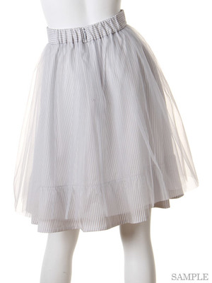 snidel (スナイデル)  チュールスカート