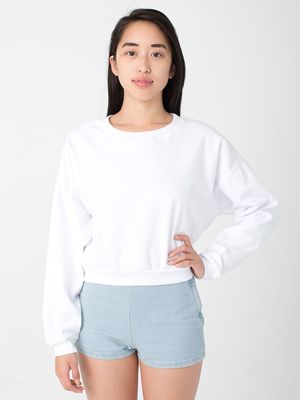 カリフォルニア フリースクロップ スエットシャツ