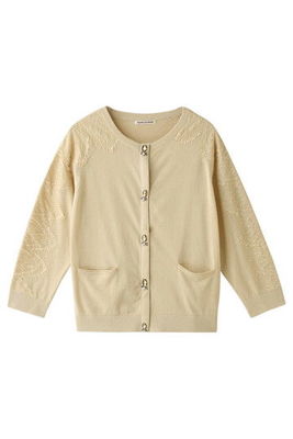 コットンシルクカシミヤカーディガン