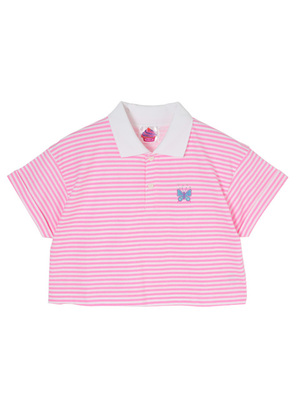 ボーダーポロシャツ