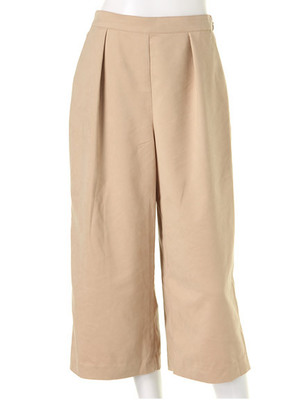 フェイクスエードガウチョパンツ