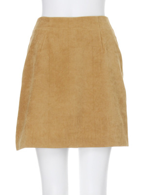 MURUA 【FEMININE】フェイクスウェードミニスカート