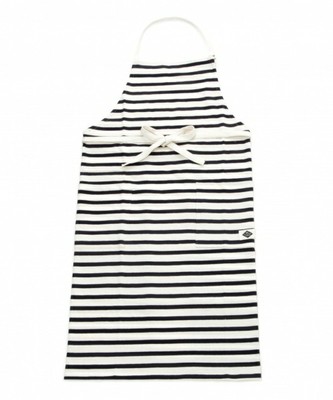 オリジナル ボーダーニットエプロン