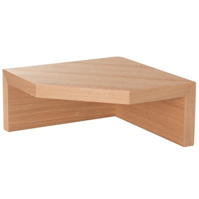 無印良品　壁につけられる家具　コーナー棚