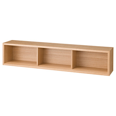 無印良品　壁につけられる家具　箱