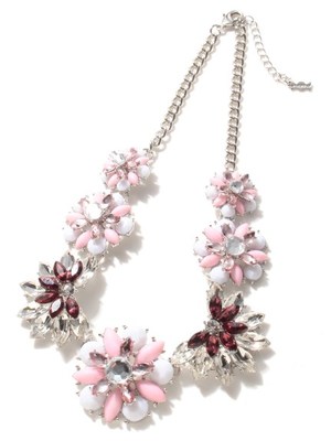 Lily Brown (リリーブラウン)  [L.B CANDY STOCK]ビジューコンビネックレス