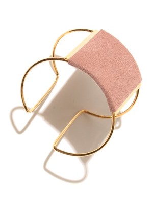 snidel (スナイデル)  フェイクレザーバングル